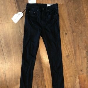 NWT Rag & Bone Justine high rise skinny jeans